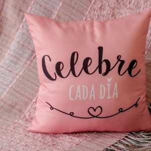 Capa Almofada 47x47cm - Celebre - Rosa