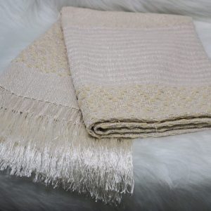 Manta Rayon 1,20x1,80 m  Cru