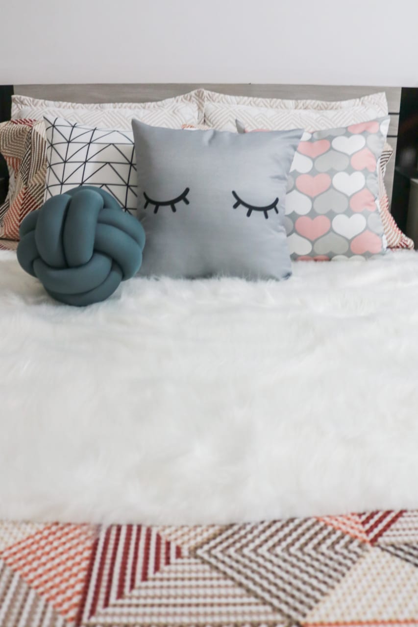 Almofada em Nó- Circunferência 82cm - Cinza Escuro - Image 3