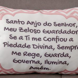 Capa Retangular 30x50 - Oração - Rosa