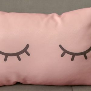 Capa Retangular 30x50 - Cílios - Rosa