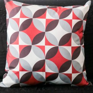 Capa Almofada 45x45cm - Bolas - Marsala