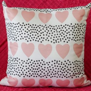 Capa Almofada 47x47cm - Boho - Rosa