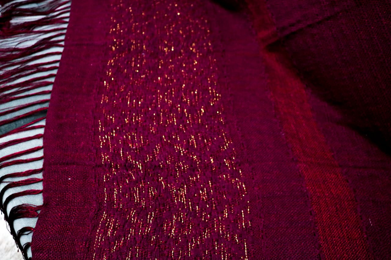 Manta Rayon 1,20x1,80 m Marsala - Image 2