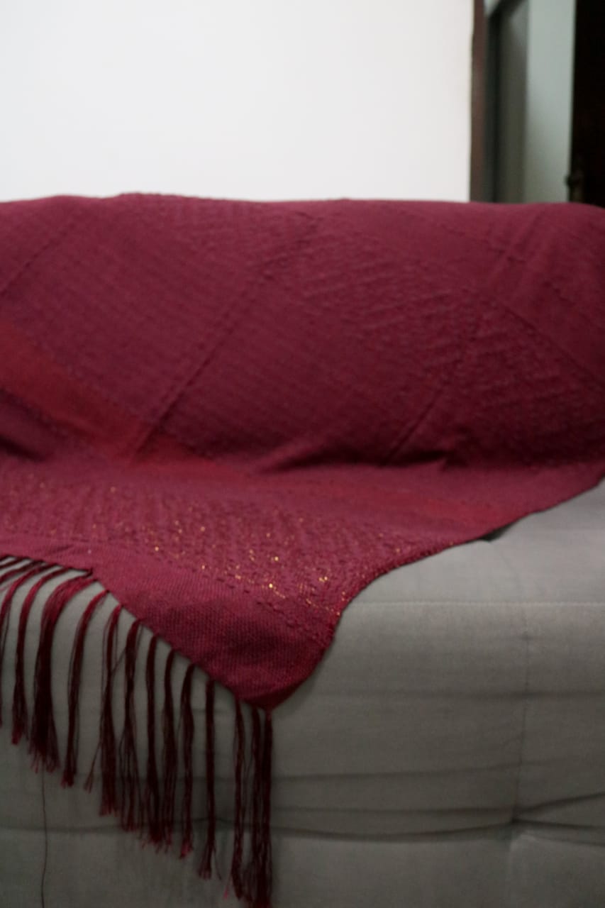 Manta Rayon 1,20x1,80 m Marsala